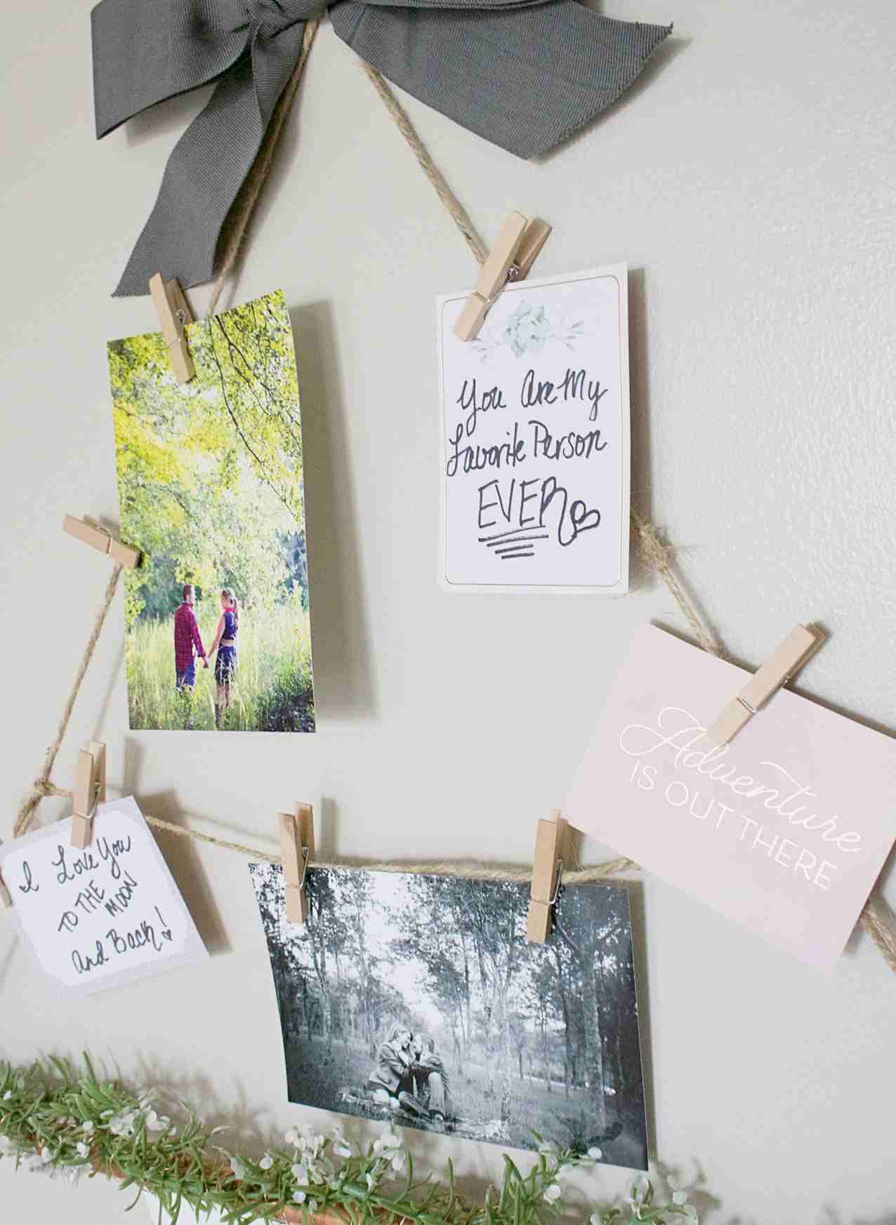 wanddeko-ideen-kreativ-bilderwand-gestalten-ideen Wanddeko Ideen kreativ Bilderwand gestalten Ideen